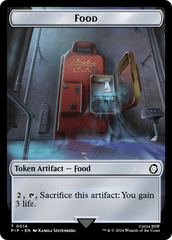Food (0014) // Alien Double-Sided Token [Fallout Tokens] MTG Single Magic: The Gathering    | Red Claw Gaming