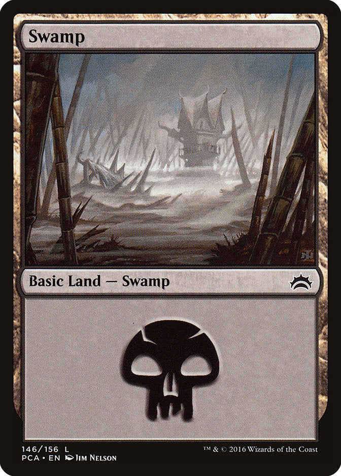 Swamp (146) [Planechase Anthology] MTG Single Magic: The Gathering    | Red Claw Gaming