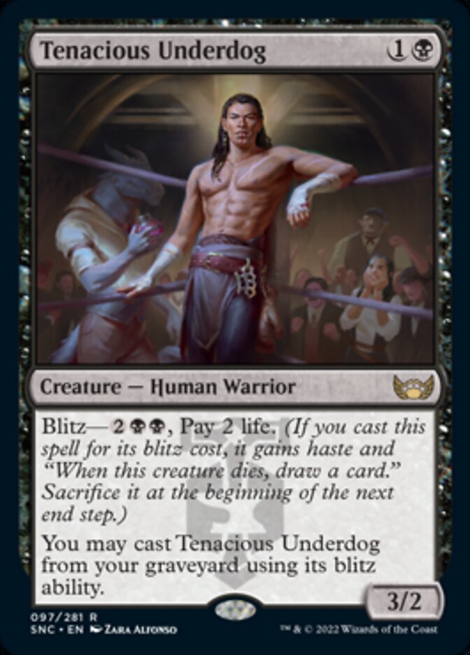 Tenacious Underdog [Streets of New Capenna] MTG Single Magic: The Gathering    | Red Claw Gaming