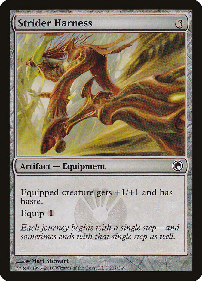 Strider Harness [Scars of Mirrodin] MTG Single Magic: The Gathering    | Red Claw Gaming