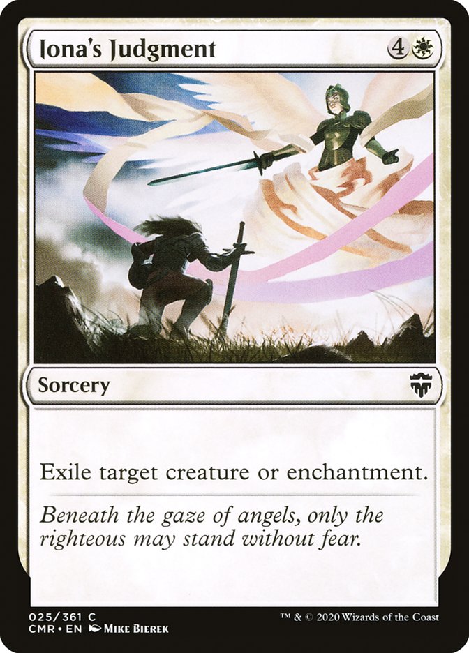 Iona's Judgment [Commander Legends] MTG Single Magic: The Gathering    | Red Claw Gaming