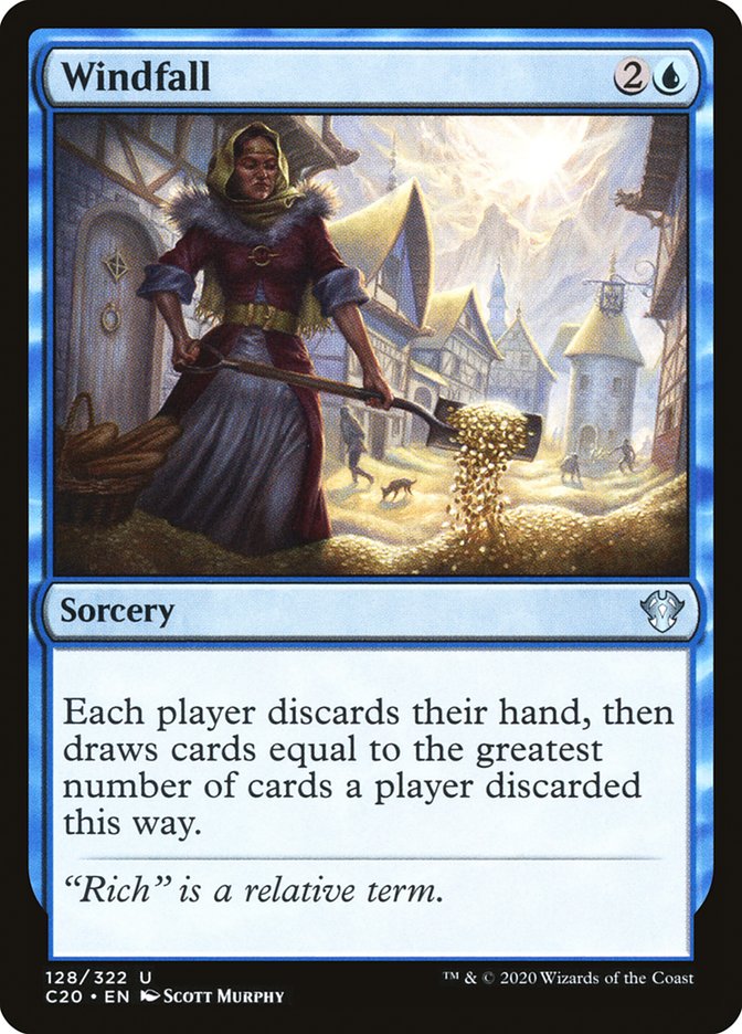 Windfall [Commander 2020] MTG Single Magic: The Gathering    | Red Claw Gaming
