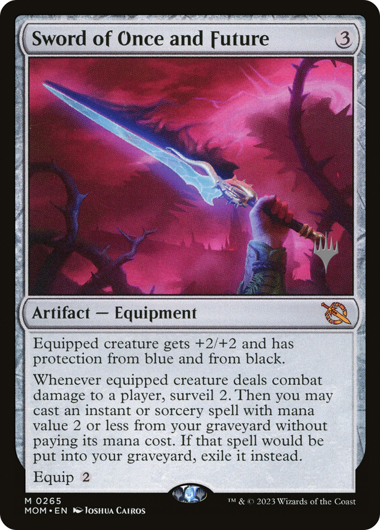 Sword of Once and Future (Promo Pack) [March of the Machine Promos] MTG Single Magic: The Gathering    | Red Claw Gaming