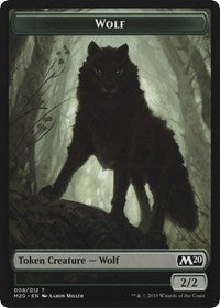 Zombie // Wolf Double-Sided Token [Game Night 2019 Tokens] MTG Single Magic: The Gathering    | Red Claw Gaming