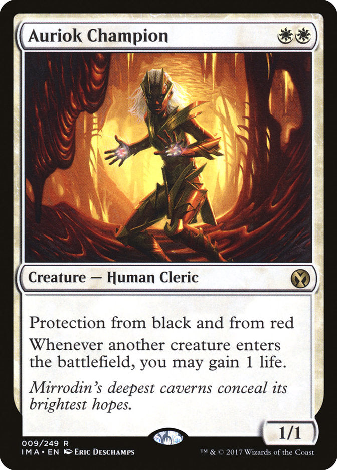 Auriok Champion [Iconic Masters] MTG Single Magic: The Gathering    | Red Claw Gaming