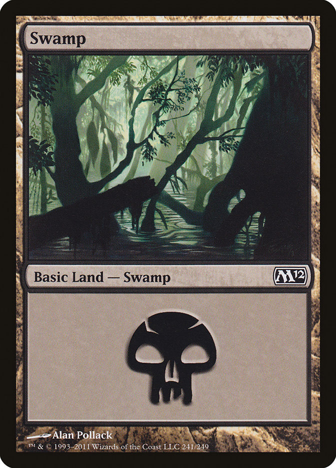 Swamp (241) [Magic 2012] MTG Single Magic: The Gathering    | Red Claw Gaming