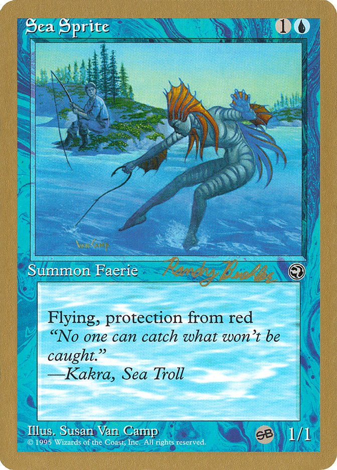 Sea Sprite (Randy Buehler) (SB) [World Championship Decks 1998] MTG Single Magic: The Gathering    | Red Claw Gaming