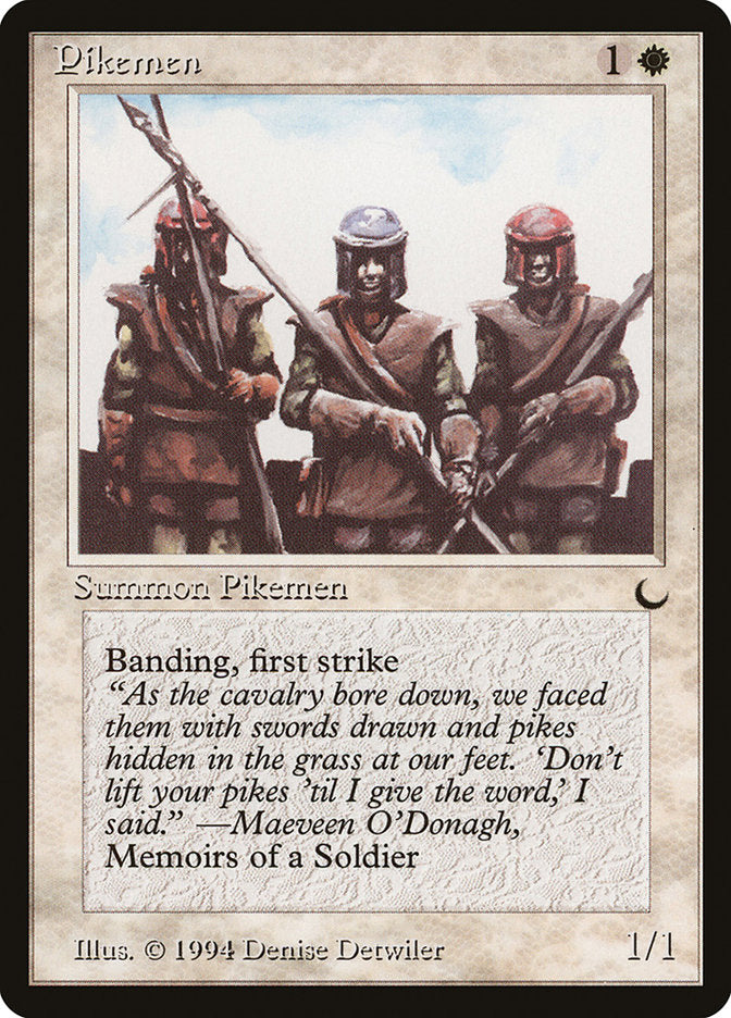 Pikemen [The Dark] MTG Single Magic: The Gathering    | Red Claw Gaming