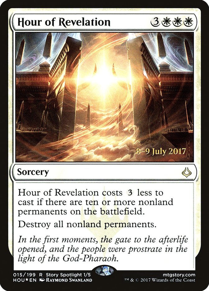 Hour of Revelation [Hour of Devastation Prerelease Promos] MTG Single Magic: The Gathering    | Red Claw Gaming
