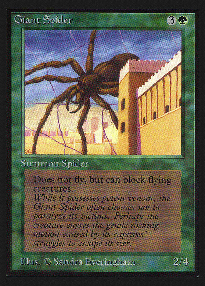 Giant Spider [Collectors' Edition] MTG Single Magic: The Gathering    | Red Claw Gaming