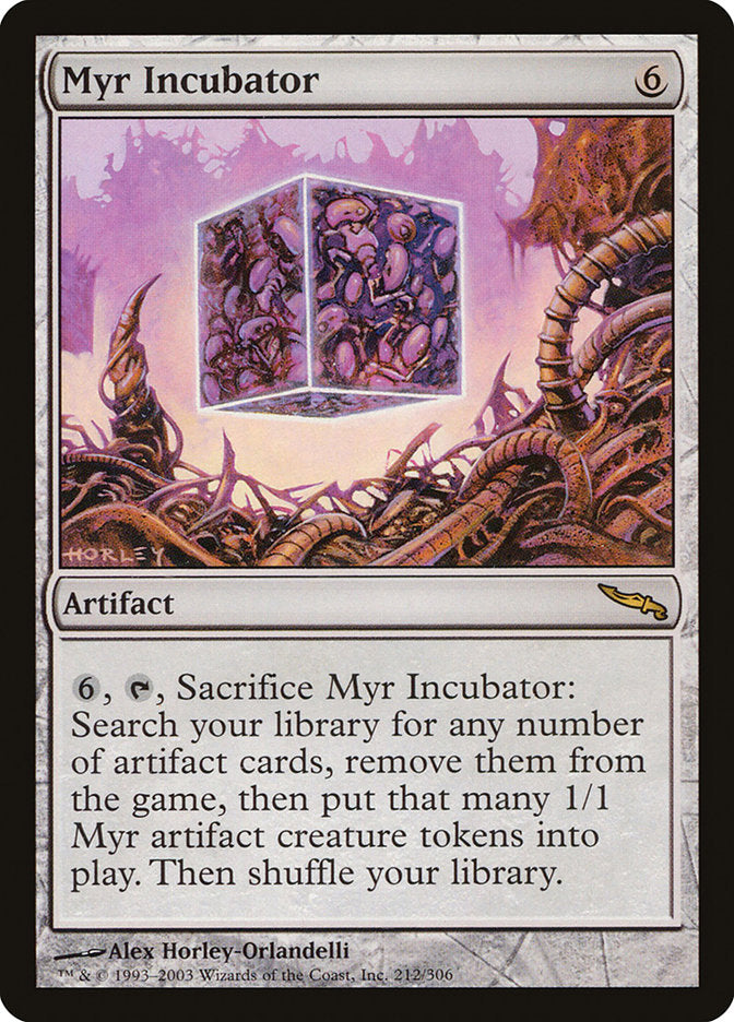 Myr Incubator [Mirrodin] MTG Single Magic: The Gathering    | Red Claw Gaming
