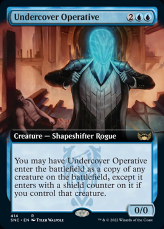 Undercover Operative (Extended Art) [Streets of New Capenna] MTG Single Magic: The Gathering    | Red Claw Gaming