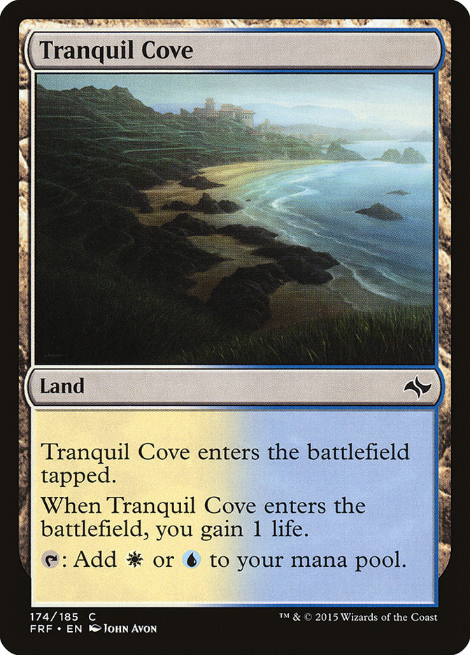 Tranquil Cove [Fate Reforged] MTG Single Magic: The Gathering    | Red Claw Gaming