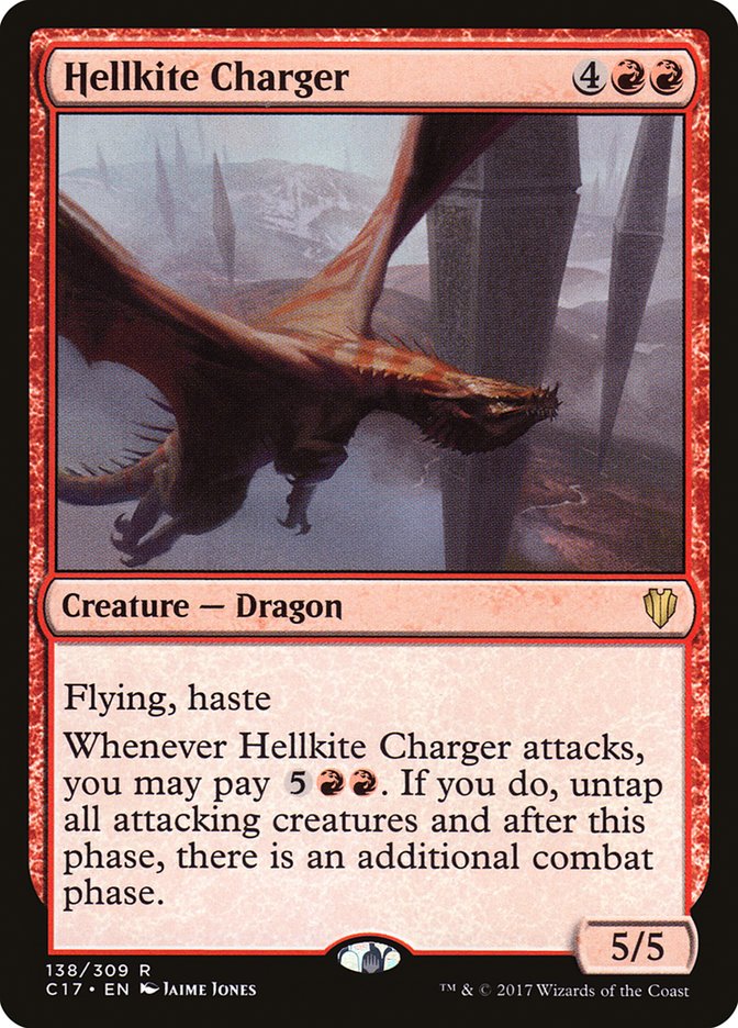 Hellkite Charger [Commander 2017] MTG Single Magic: The Gathering    | Red Claw Gaming