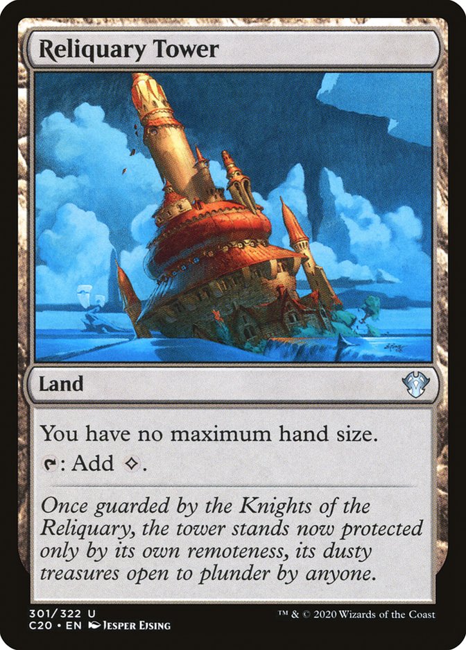 Reliquary Tower [Commander 2020] MTG Single Magic: The Gathering    | Red Claw Gaming