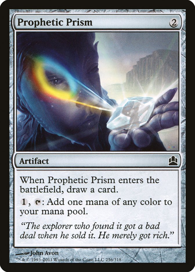 Prophetic Prism [Commander 2011] MTG Single Magic: The Gathering    | Red Claw Gaming
