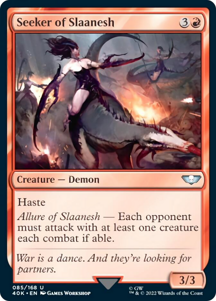 Seeker of Slaanesh [Warhammer 40,000] MTG Single Magic: The Gathering    | Red Claw Gaming