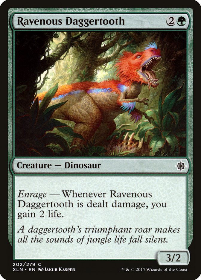 Ravenous Daggertooth [Ixalan] MTG Single Magic: The Gathering    | Red Claw Gaming