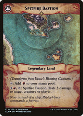 Vance's Blasting Cannons // Spitfire Bastion (Buy-A-Box) [Ixalan Treasure Chest] MTG Single Magic: The Gathering    | Red Claw Gaming