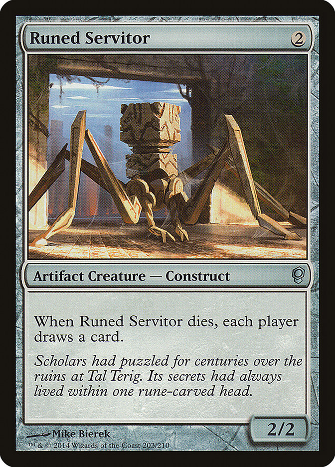 Runed Servitor [Conspiracy] MTG Single Magic: The Gathering    | Red Claw Gaming