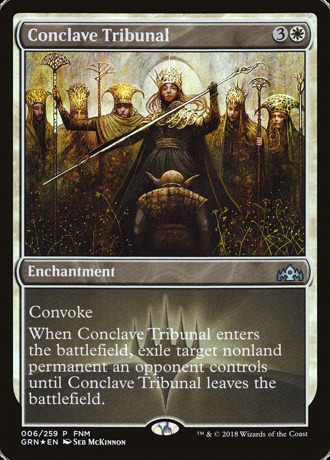 Conclave Tribunal (FNM) [Guilds of Ravnica Promos] MTG Single Magic: The Gathering    | Red Claw Gaming