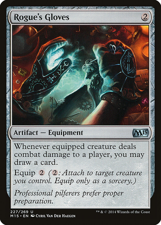 Rogue's Gloves [Magic 2015] MTG Single Magic: The Gathering    | Red Claw Gaming