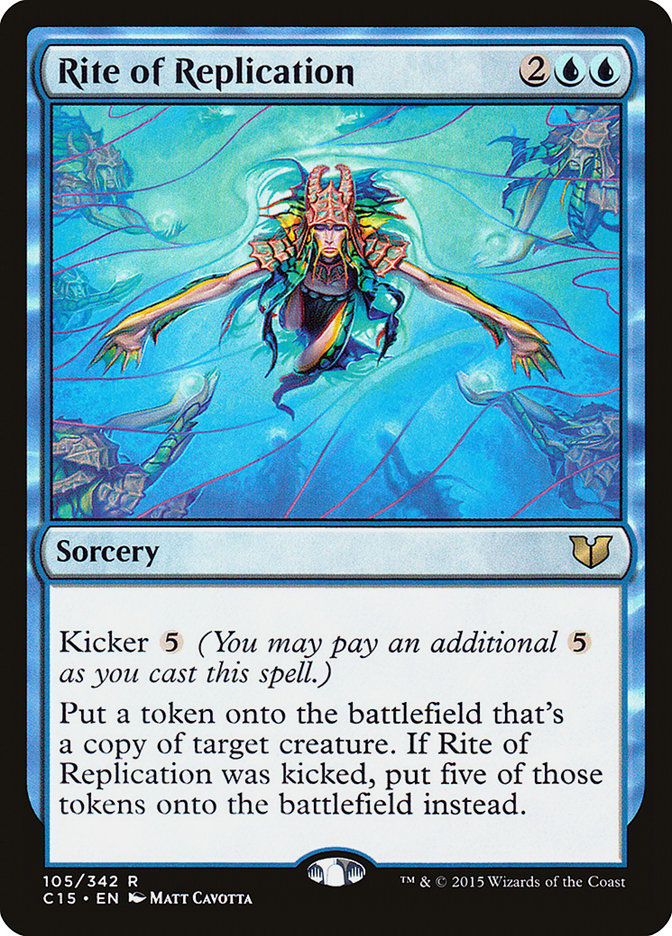 Rite of Replication [Commander 2015] MTG Single Magic: The Gathering    | Red Claw Gaming