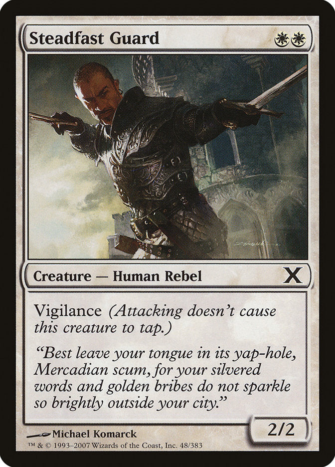 Steadfast Guard [Tenth Edition] MTG Single Magic: The Gathering    | Red Claw Gaming