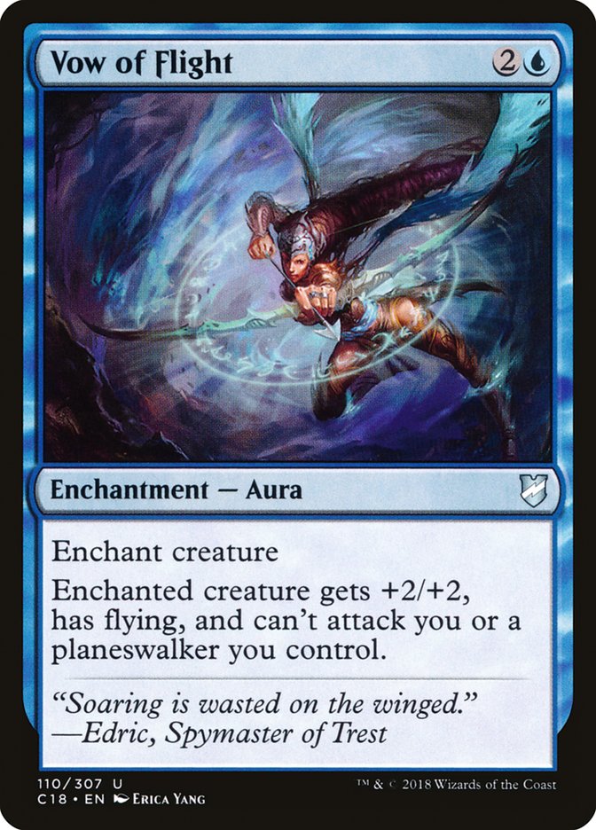 Vow of Flight [Commander 2018] MTG Single Magic: The Gathering    | Red Claw Gaming
