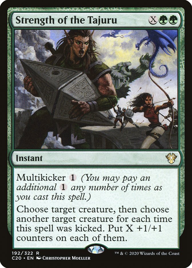 Strength of the Tajuru [Commander 2020] MTG Single Magic: The Gathering    | Red Claw Gaming