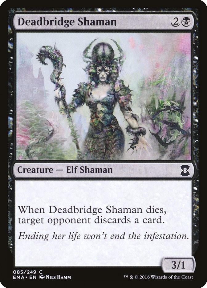 Deadbridge Shaman [Eternal Masters] MTG Single Magic: The Gathering    | Red Claw Gaming