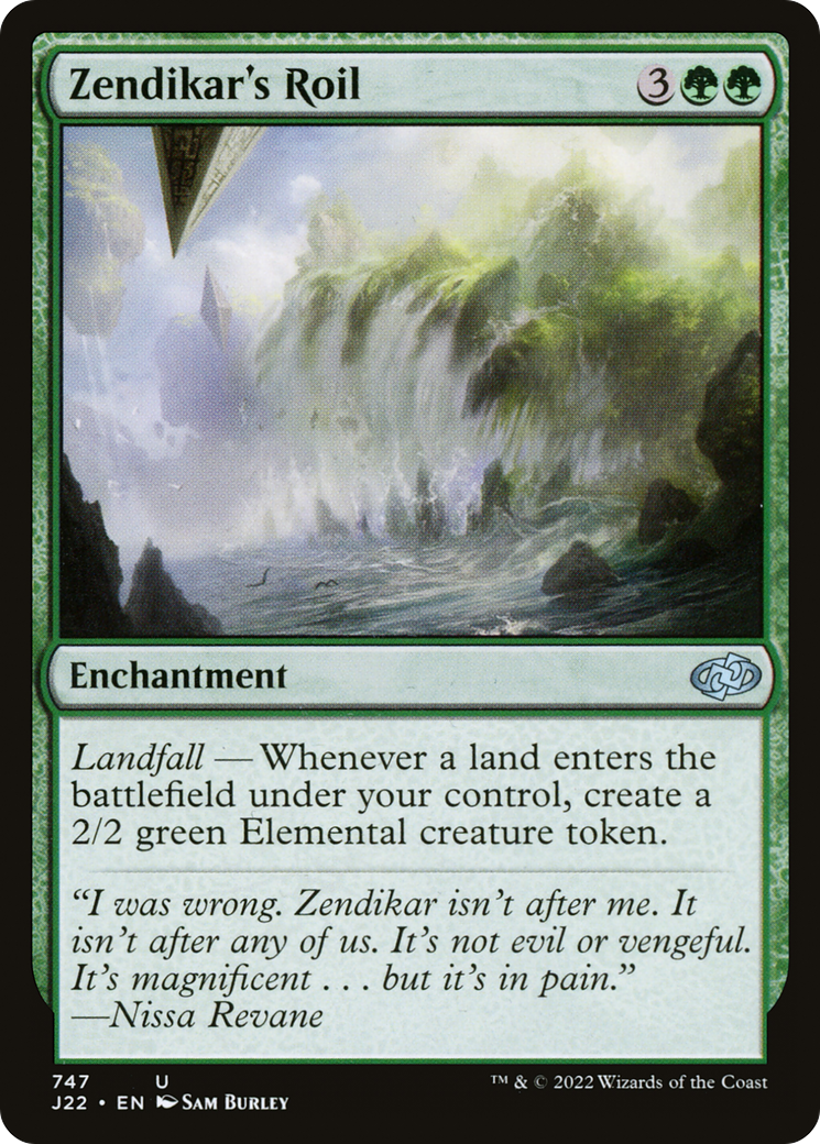 Zendikar's Roil [Jumpstart 2022] MTG Single Magic: The Gathering    | Red Claw Gaming