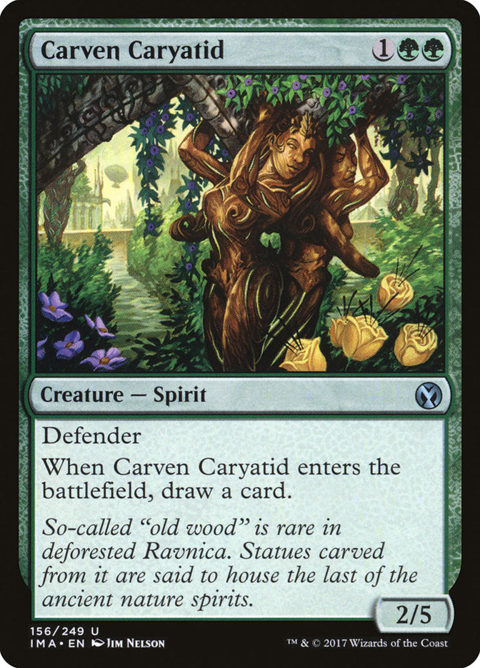 Carven Caryatid [Iconic Masters] MTG Single Magic: The Gathering    | Red Claw Gaming