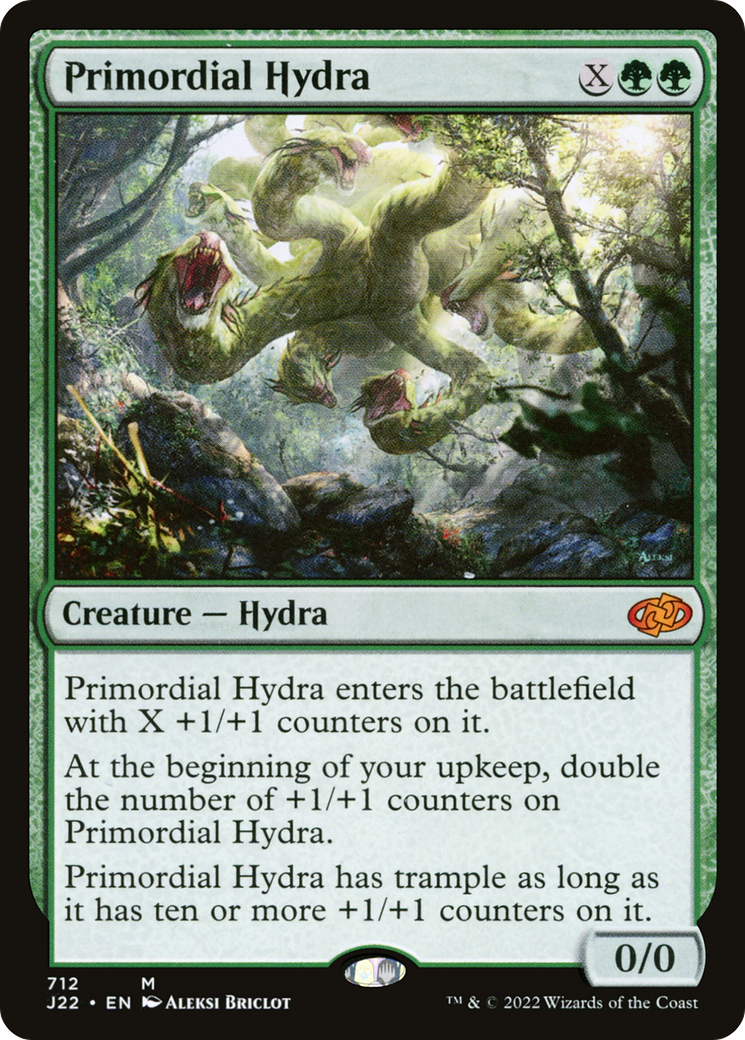 Primordial Hydra [Jumpstart 2022] MTG Single Magic: The Gathering    | Red Claw Gaming