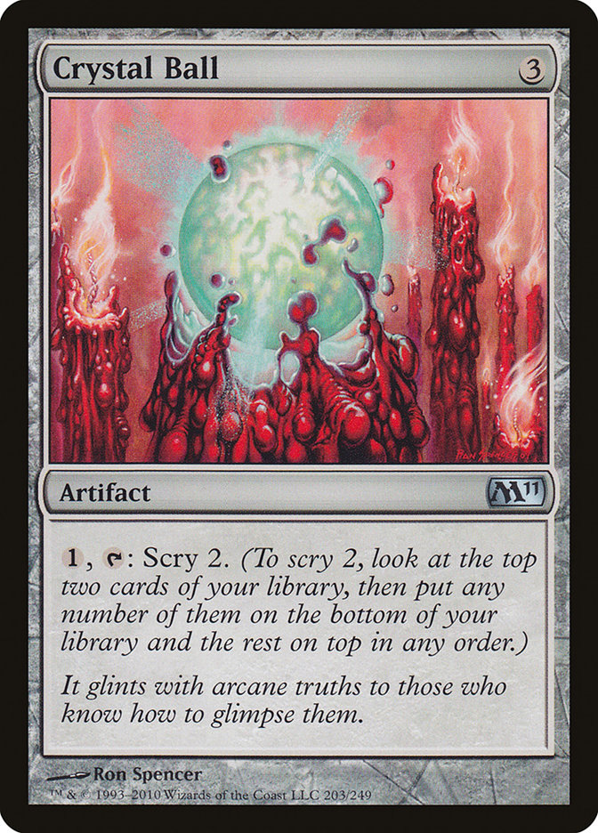 Crystal Ball [Magic 2011] MTG Single Magic: The Gathering    | Red Claw Gaming
