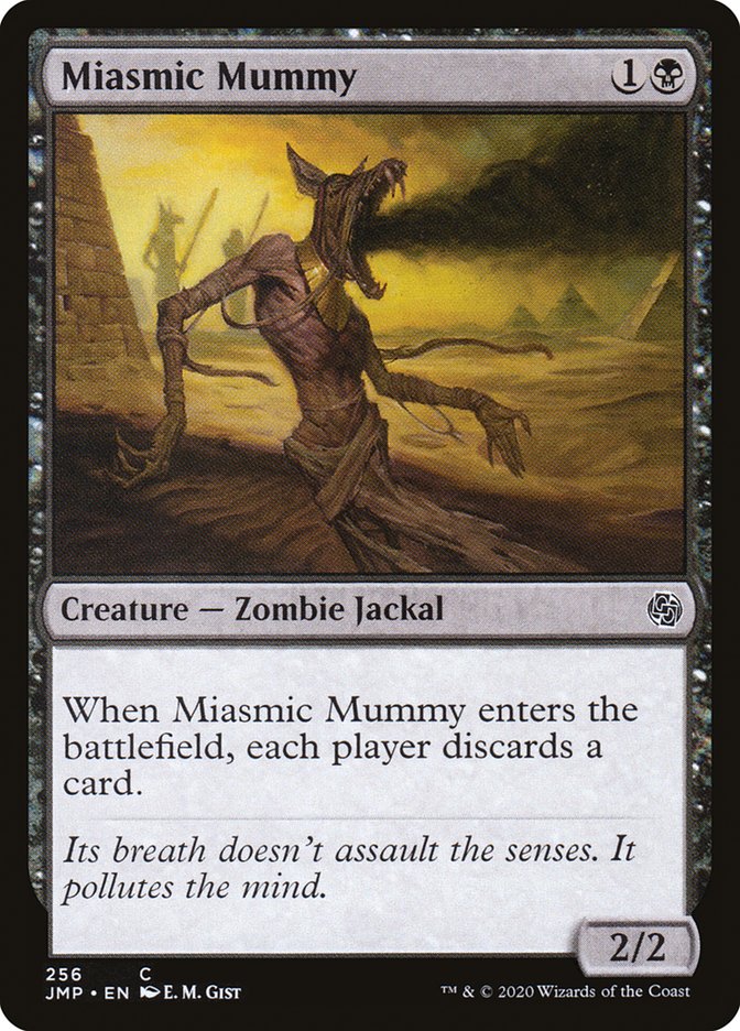 Miasmic Mummy [Jumpstart] MTG Single Magic: The Gathering    | Red Claw Gaming