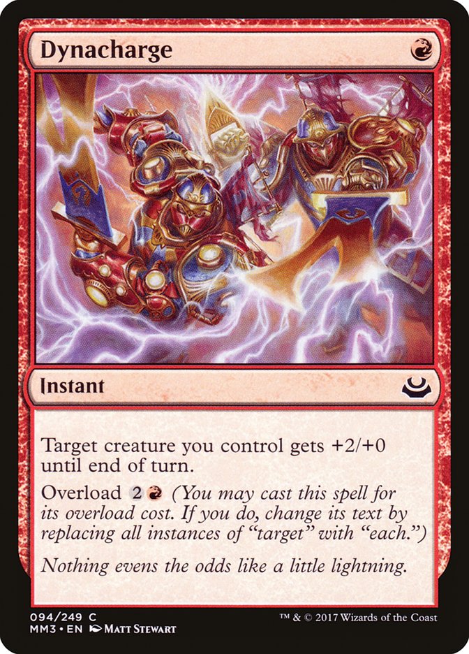 Dynacharge [Modern Masters 2017] MTG Single Magic: The Gathering    | Red Claw Gaming