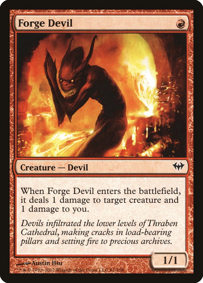 Forge Devil [Dark Ascension] MTG Single Magic: The Gathering    | Red Claw Gaming