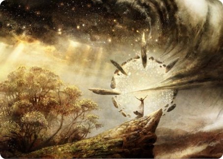 Harness Infinity Art Card [Strixhaven: School of Mages Art Series] MTG Single Magic: The Gathering    | Red Claw Gaming