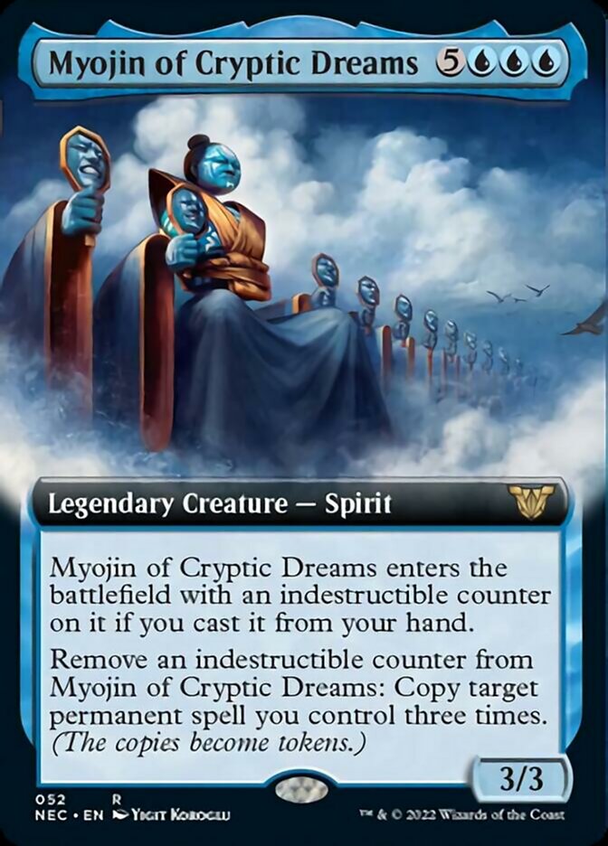 Myojin of Cryptic Dreams (Extended Art) [Kamigawa: Neon Dynasty Commander] MTG Single Magic: The Gathering    | Red Claw Gaming