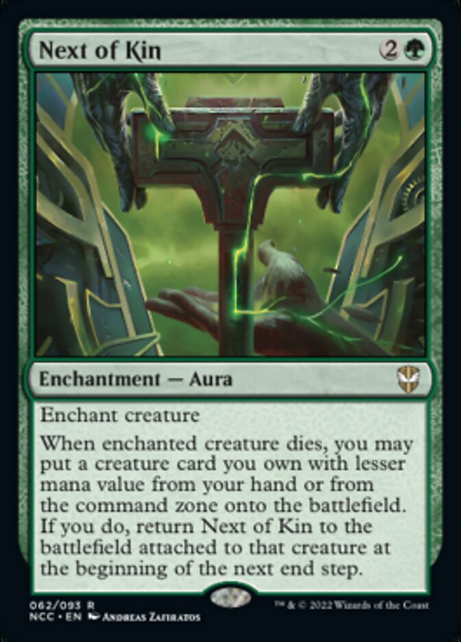 Next of Kin [Streets of New Capenna Commander] MTG Single Magic: The Gathering    | Red Claw Gaming