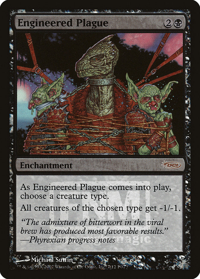 Engineered Plague [Friday Night Magic 2007] MTG Single Magic: The Gathering    | Red Claw Gaming