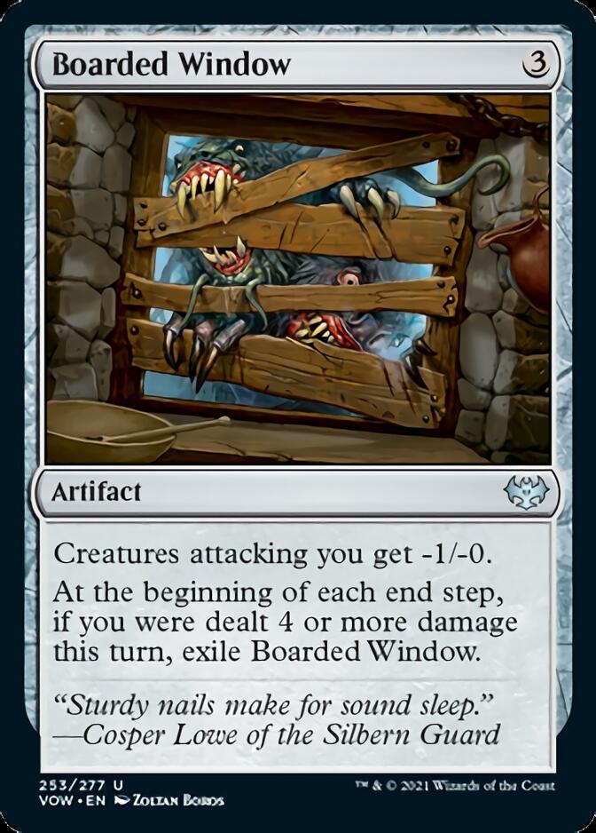 Boarded Window [Innistrad: Crimson Vow] MTG Single Magic: The Gathering    | Red Claw Gaming