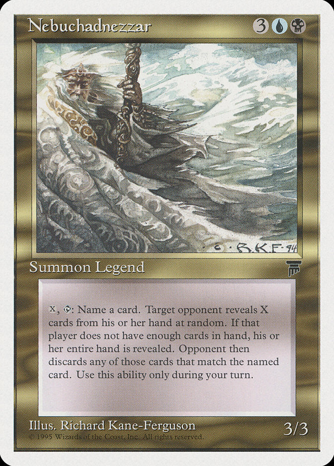 Nebuchadnezzar [Chronicles] MTG Single Magic: The Gathering    | Red Claw Gaming