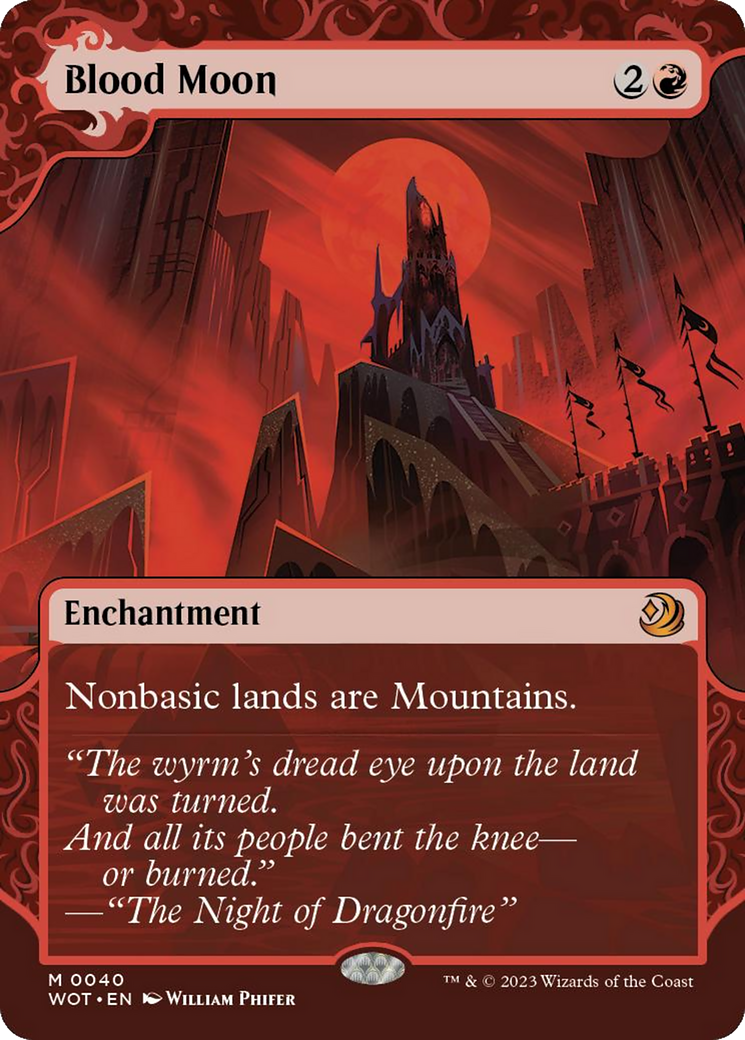Blood Moon [Wilds of Eldraine: Enchanting Tales] MTG Single Magic: The Gathering    | Red Claw Gaming