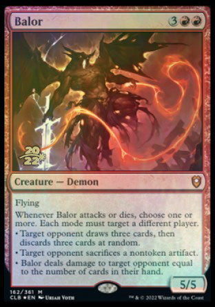 Balor [Commander Legends: Battle for Baldur's Gate Prerelease Promos] MTG Single Magic: The Gathering    | Red Claw Gaming