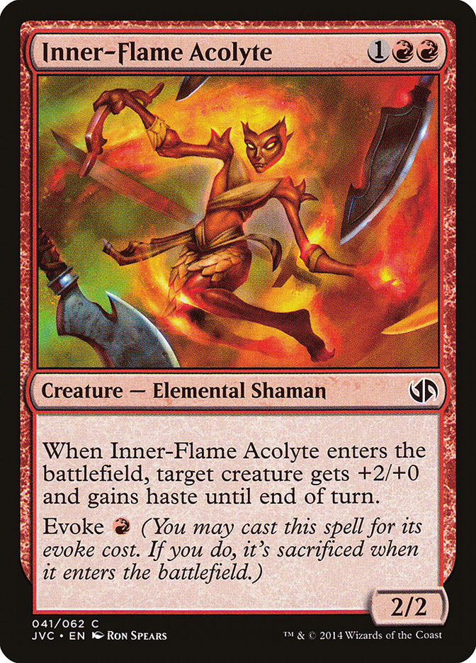 Inner-Flame Acolyte [Duel Decks Anthology] MTG Single Magic: The Gathering    | Red Claw Gaming