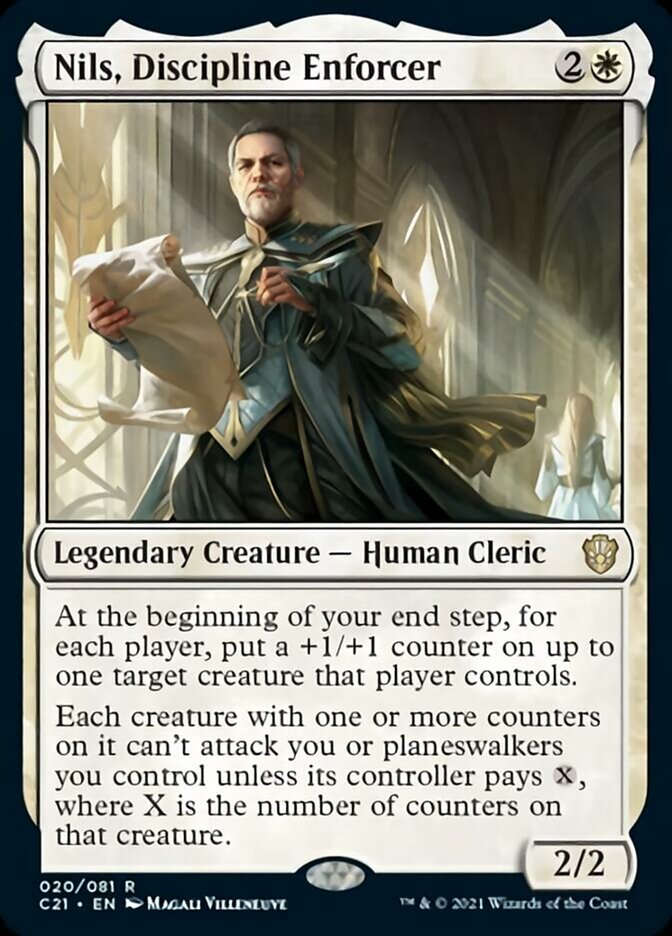 Nils, Discipline Enforcer [Commander 2021] MTG Single Magic: The Gathering    | Red Claw Gaming