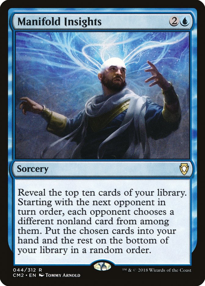 Manifold Insights [Commander Anthology Volume II] MTG Single Magic: The Gathering    | Red Claw Gaming