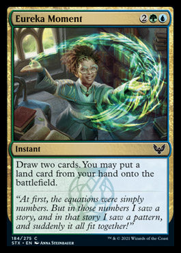 Eureka Moment [Strixhaven: School of Mages] MTG Single Magic: The Gathering    | Red Claw Gaming